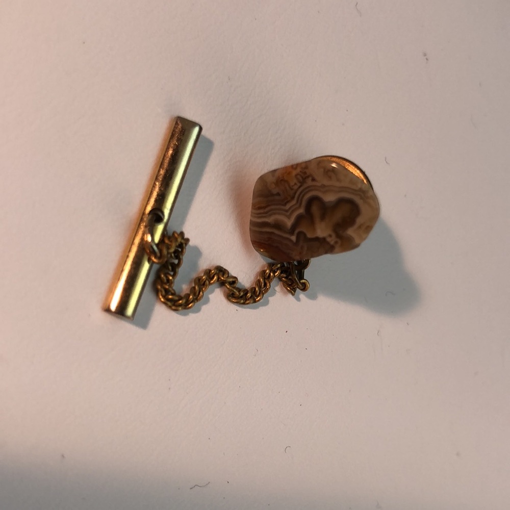 VTG Agate Tie Tack
